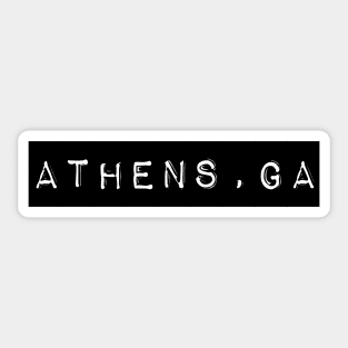 athens, ga Sticker